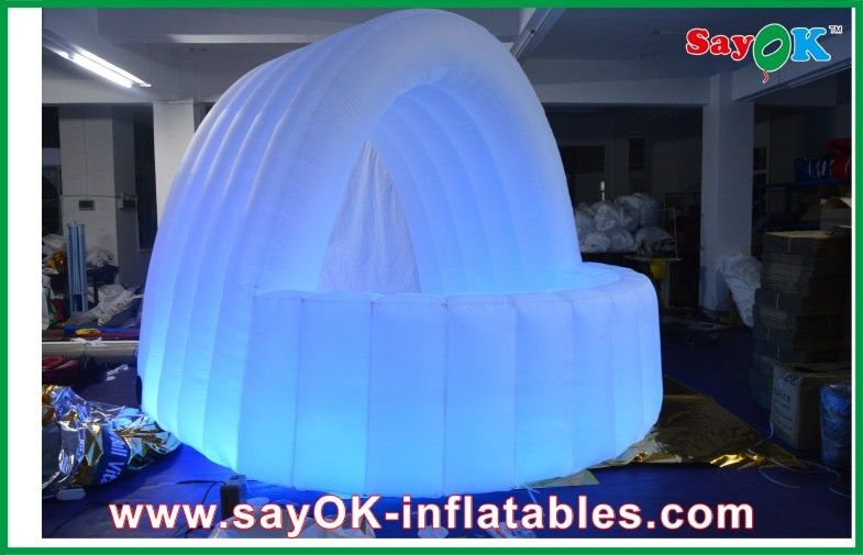 Custom Inflatable Tent Outdoor Inflatable LED Show Tent , Customized LED Bar Counter Inflatable Work Tent