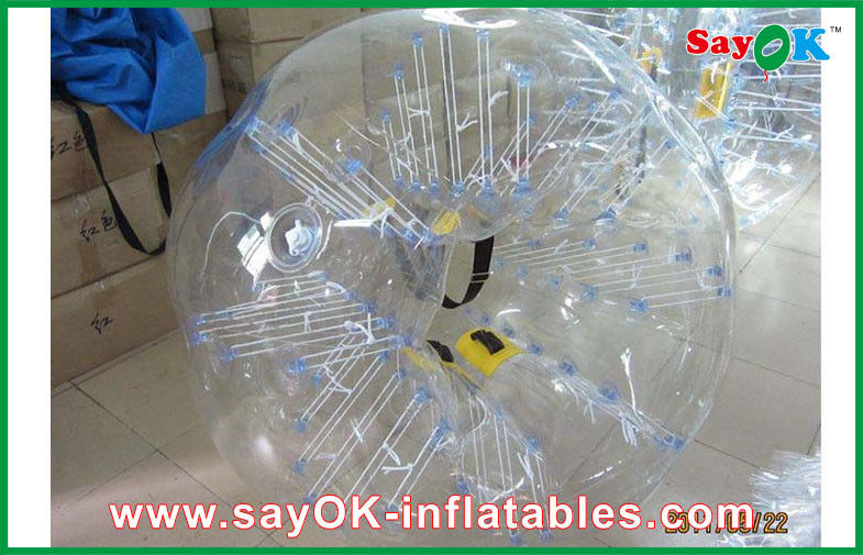 PVC Inflatable Sports Games 0.6mm TPU 1.5m DIA Inflatable Body Bumper Ball