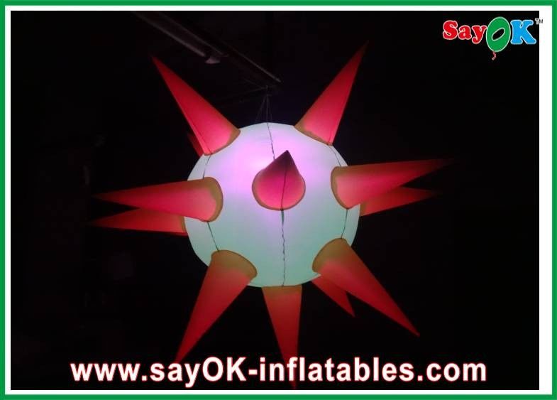 Safety Durable Inflatable Lighting Decoration Customized With Nylon Cloth