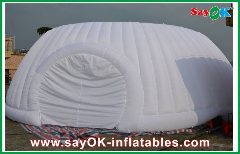 Go Outdoors Air Tent Oxford Cloth Inflatable Air Tent , Diameter 5m Air Tent For Camping
