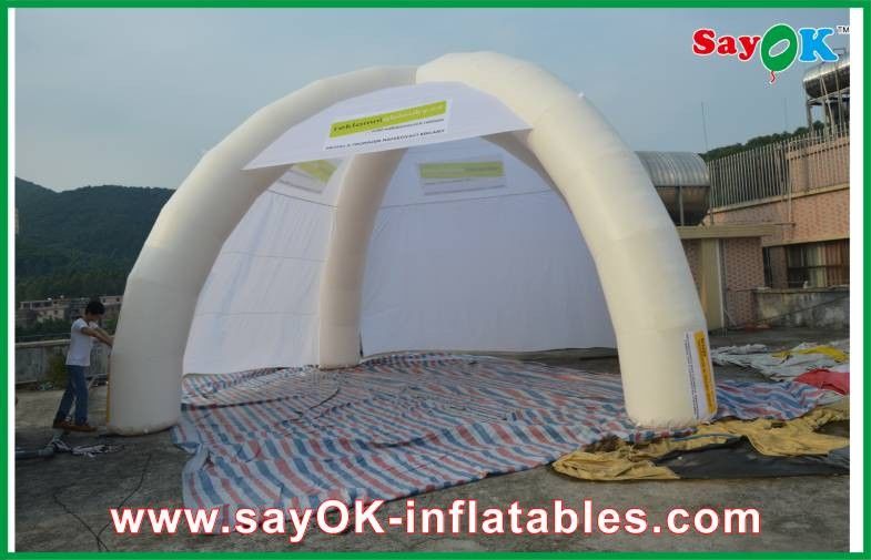 Custom Inflatable Tent Outdoor Water-Proof Inflatable Air Tent Oxford Cloth / PVC For Activities