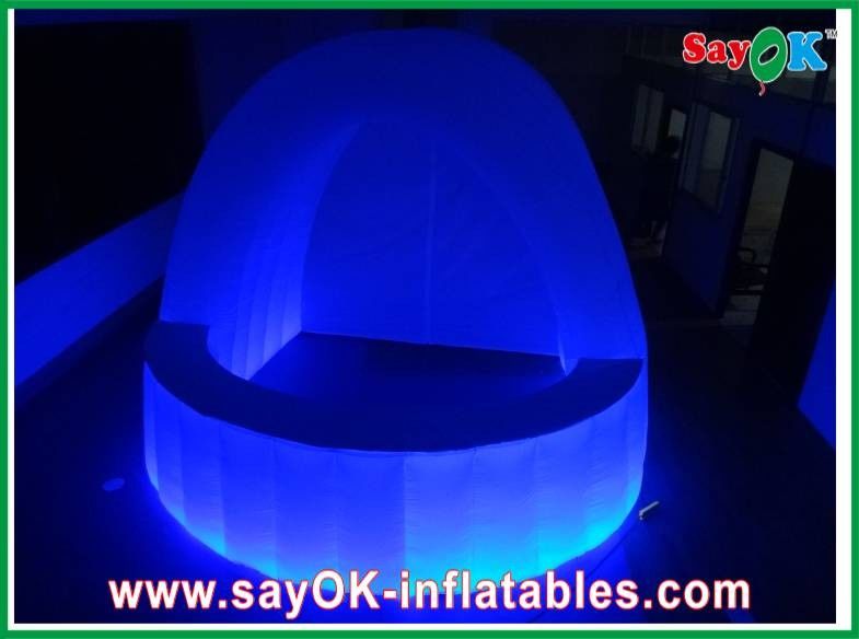 Inflatable Work Tent Led Lighting White Inflatable Bar Durable For Wedding Celebration Best Inflatable Tent