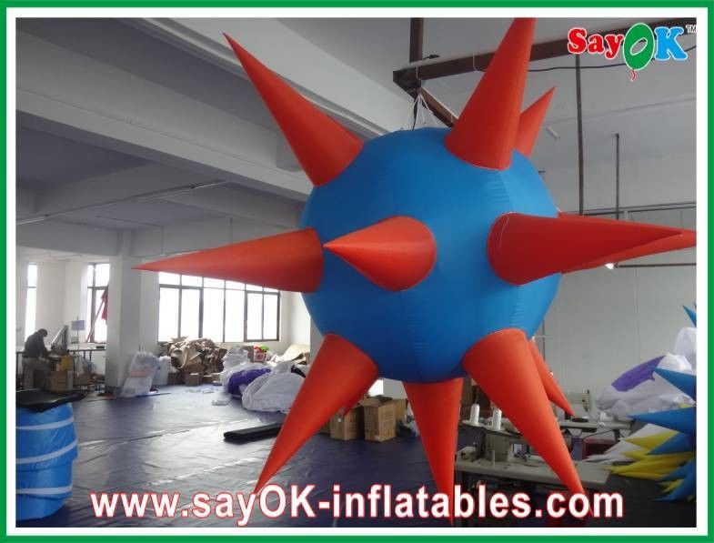 Glowing Color Changing Inflatable Ball Inflatable Led Decoration Multi-Color For Birthday Party