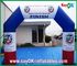 Colourful Double Gate Inflatable Entrance Arch Waterproof Air Arch For Promotion