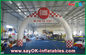 Red / White PVC Inflatable Arch With Printing Logo For Party