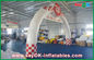 Durable Inflatable Christmas Arch 0.45mm PVC Custom Made 7x4m