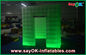 LED Lighting Air Inflatable , Large Inflatables Event Red / Green