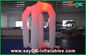 Durable Wedding White Inflatable Money Booth With Led Lights