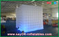 Cube Giant Portable Lighted Photo Booth Inflatable With Leds