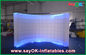 Durable Lighting Curved Inflatable Lighted Christmas Decoration Air Wall