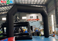 Black PVC Starting Line Inflatable Arch With Blower Promotional Custom Logo