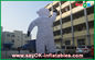 Commerial Event Giant White Inflatable Cartoon Characters 5m Spaceman Promotional