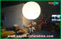 Led Bulb Diameter 2m Inflatable Advertising Balloons Stand Pole