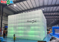 Outdoor PVC Coated Giant LED Cube Inflatable Air Tent With Blower Custom Size