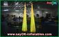 3m Party Inflatable Lighting Decoration Led Light Traffic Cone Nylon Cloth