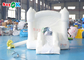 0.55mm PVC Inflatable Wedding Bounce House With Ball Pool For Festive Events