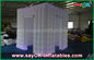 Shopping Mall Two Doors Wedding Inflatable Photo Booth Portable with Led