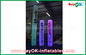 Led Lighting Outdoor Inflatable Decorations Pillar For Event / Party / Wedding