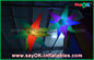 Colorized Oxford Cloth Inflatable Lighting Decoration Led Lighting Star For Party