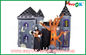 Double Stitch Inflatable Halloween Decorations / Castle Holiday Decoration
