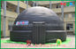 Black 7m DIA Inflatable Mobile Planetarium Projection Inflatable Dome Cinema Tent