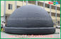6m DIA Black Mobile Inflatable Planetarium Dome Projection Tent With Air Blower