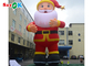 Large LED Inflatable Holiday Decorations 10m Santa Claus Blowups