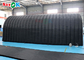 210D Oxford  Black Inflatable Tunnel Tent Multi Function For Activities Exhibitions