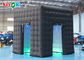 Stage Decoration Portable Inflatable Photo Booth Enclosure Black Color