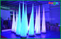 2.5m / 3mH Led Lighting Inflatable Lighting Decoration Cone Shaped For Event / Advertising