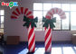 2m  Inflatable Arch Christmas Crutches With Led Light