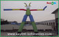 Custom Inflatable Advertising Air Dancer / Wave Man With Two Legs