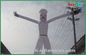 Double Leg Cartoon Character Inflatable Air Dancer , Arm Flailing Tube Man