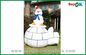 Cute Christmas Santa Snowman Inflatable Holiday Decorations With Santa Hat