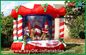Inflatable Christmas Decoration House Bouncer , Custom Inflatables Product