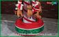 Funny Christmas Carousel Inflatable Holiday Decorations Air Blown Inflatables