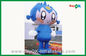 Custom Colorful 210D Oxford Cloth Inflatable Cartoon Characters For Advertising