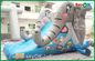 Animals Giant Inflatable Slider / Exciting Inflatable Bouncer Slider