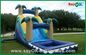 Commercial Water Park Inflatable Bouncer Slide With Full Printing