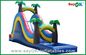 Backyard Small Inflatable Bouncer Slide Commercial Inflatable Combo For Rental