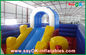 Cute Colorful PVC Materail Inflatable Bounce Fun City For Kids SGS Approved