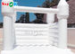 Adult Kid Pure White Pvc Wedding Bounce House With Air Blower