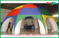 Durable Mobile Inflatable Air Tent / Building For Outdoor Traveling