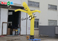 Customized 5m Yellow Inflatable Tube Man For Advertising Business