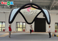 Inflatable Lawn Tent 17ft Inflatable Floating Glamping V Wing Marquee Tent Pnenmatic Arch Tent