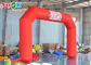 Custom Inflatable Arch 8x1x4.5mH Red Outdoor Advertising Decoration