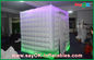 LED Photobooth inflatable White Photo Booth Lighting Tent With 210 D Oxford Color