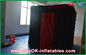 Black Inflatable Photo Booth 2.5mx2.5mx2.5m Photobooth For Photo