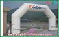 White 6 x 3M Inflatable Arch , Inflatable PVC Advertising Hotel Arch