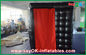 Convenience Black LED PortableInflatable Photo Booth With 2 Doors